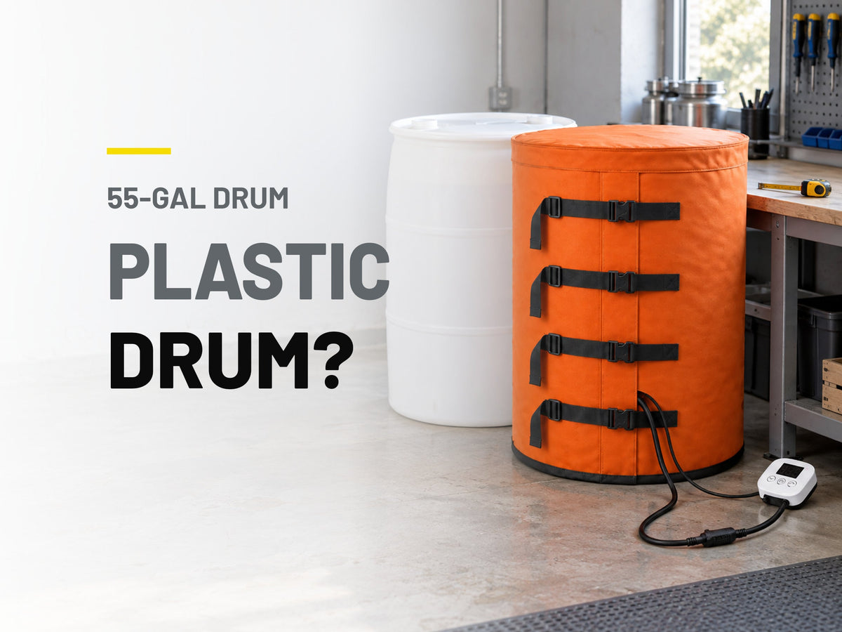 Can You Use a Drum Heater on a Plastic 55-Gallon Drum?