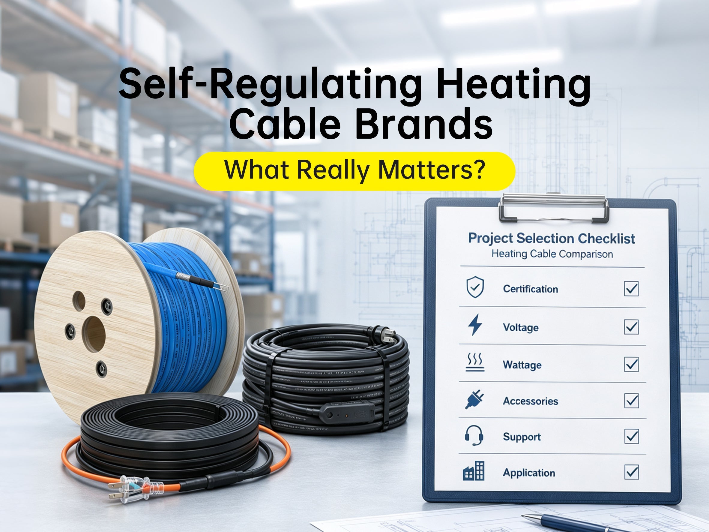 Do Major Self-Regulating Heating Cable Brands Work Differently?