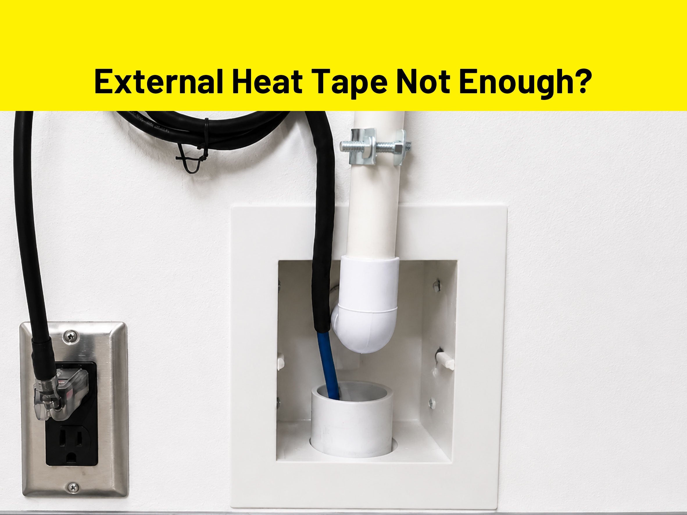 When External Heat Tape Is Not Enough for Condensate Drain Lines