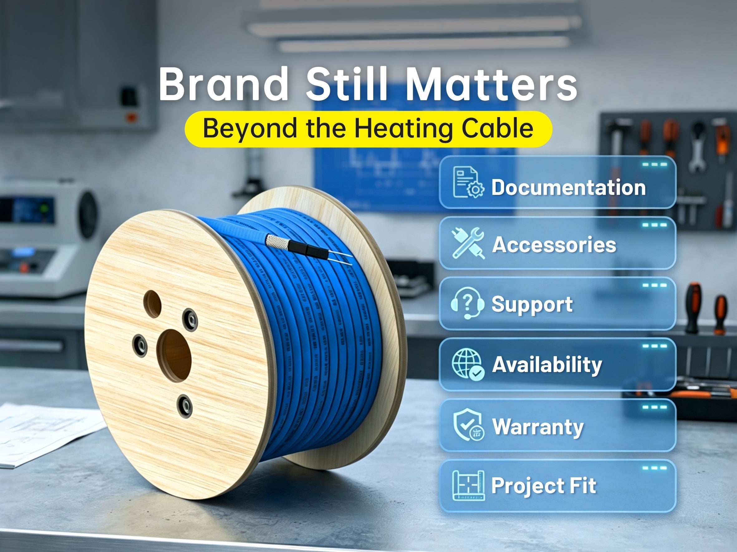 Why Brand Still Matters Even If the Heating Cable Technology Is Similar