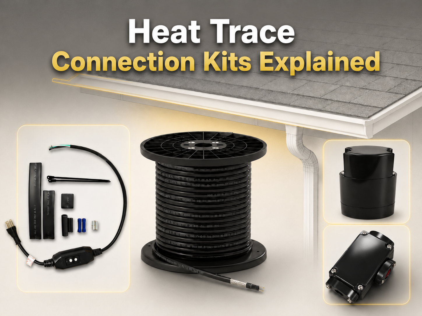 Heat Trace Connection Kits Explained: How to Choose Power, End Seal, Splice and Tee Accessories