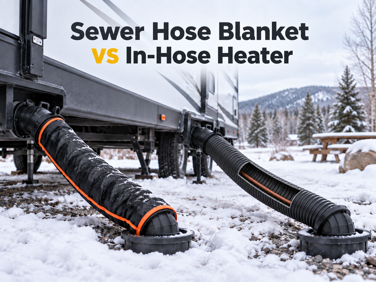RV Sewer Hose Heat Blanket vs In-Hose Sewer Heater: Which Should You Choose?