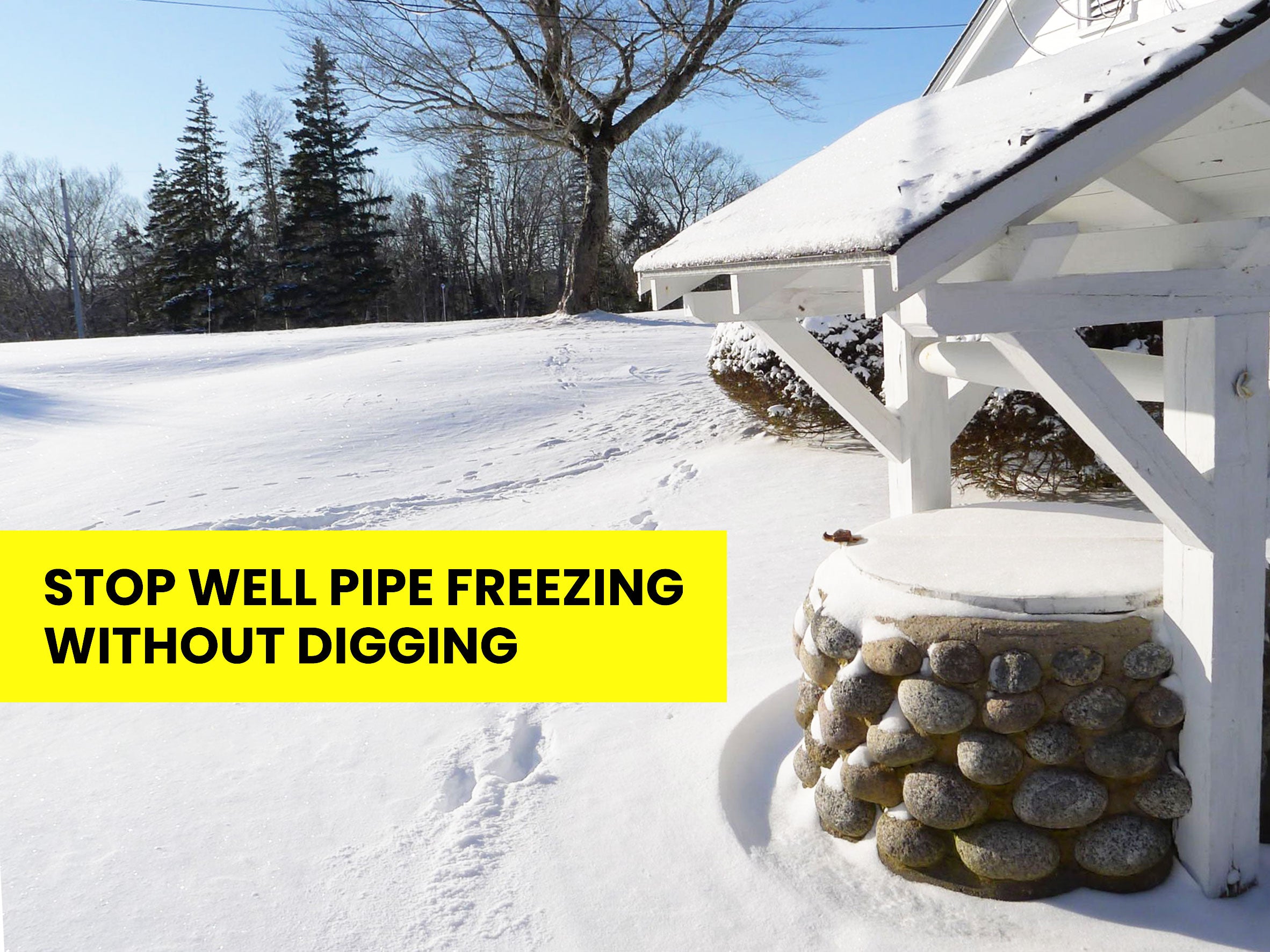 The Ultimate Guide to Well & Artesian Well Freeze Protection: Why "Internal" is the Only Solution