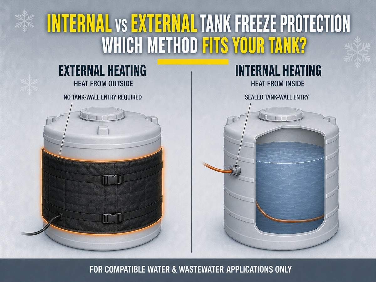 Internal vs External Water Tank Freeze Protection: Which Should You Choose?