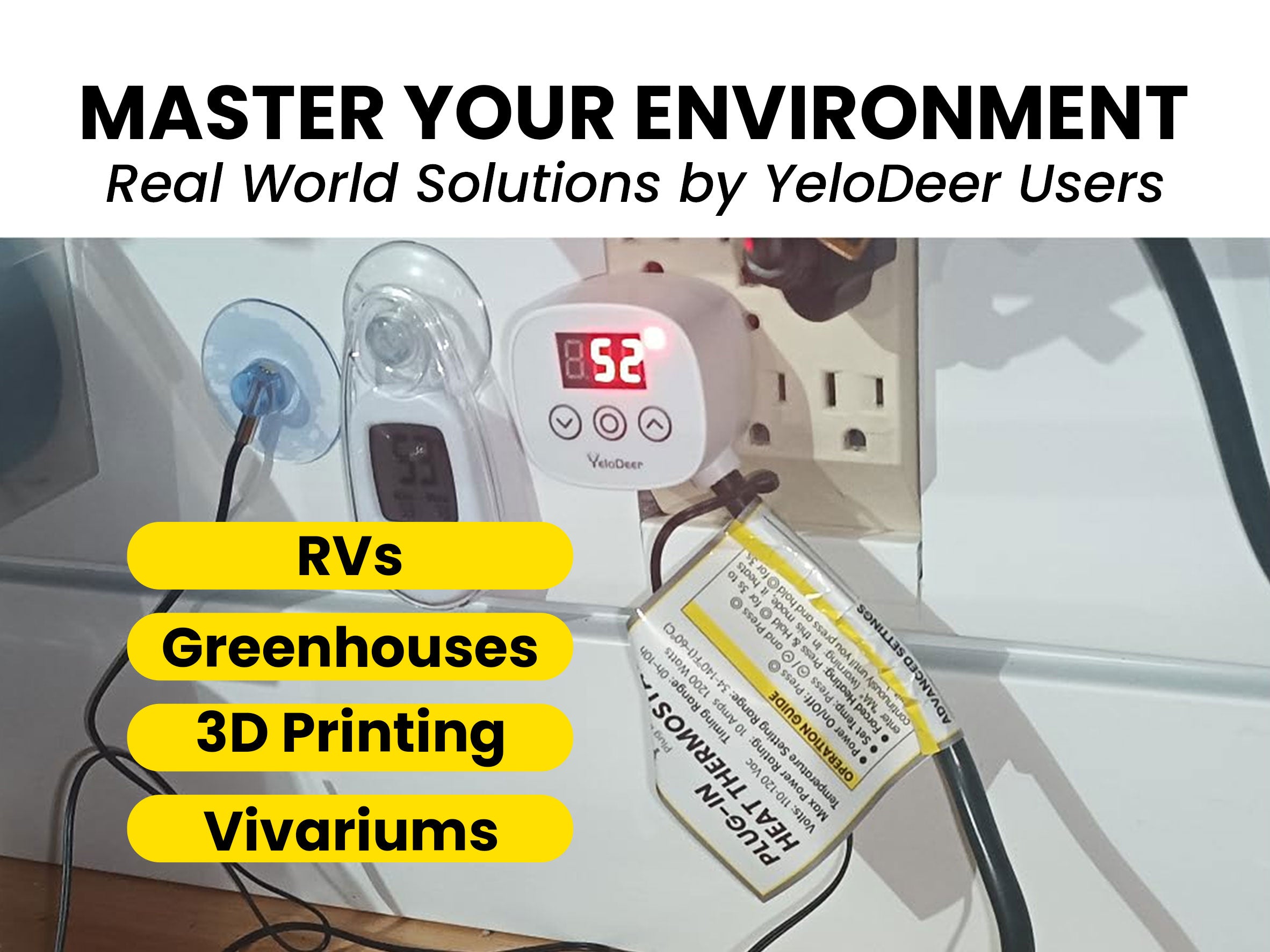 Mastering Your Temperature: 7 Versatile Ways to Use the YeloDeer Digital Thermostat (From Emergency Survival to Daily Comfort)