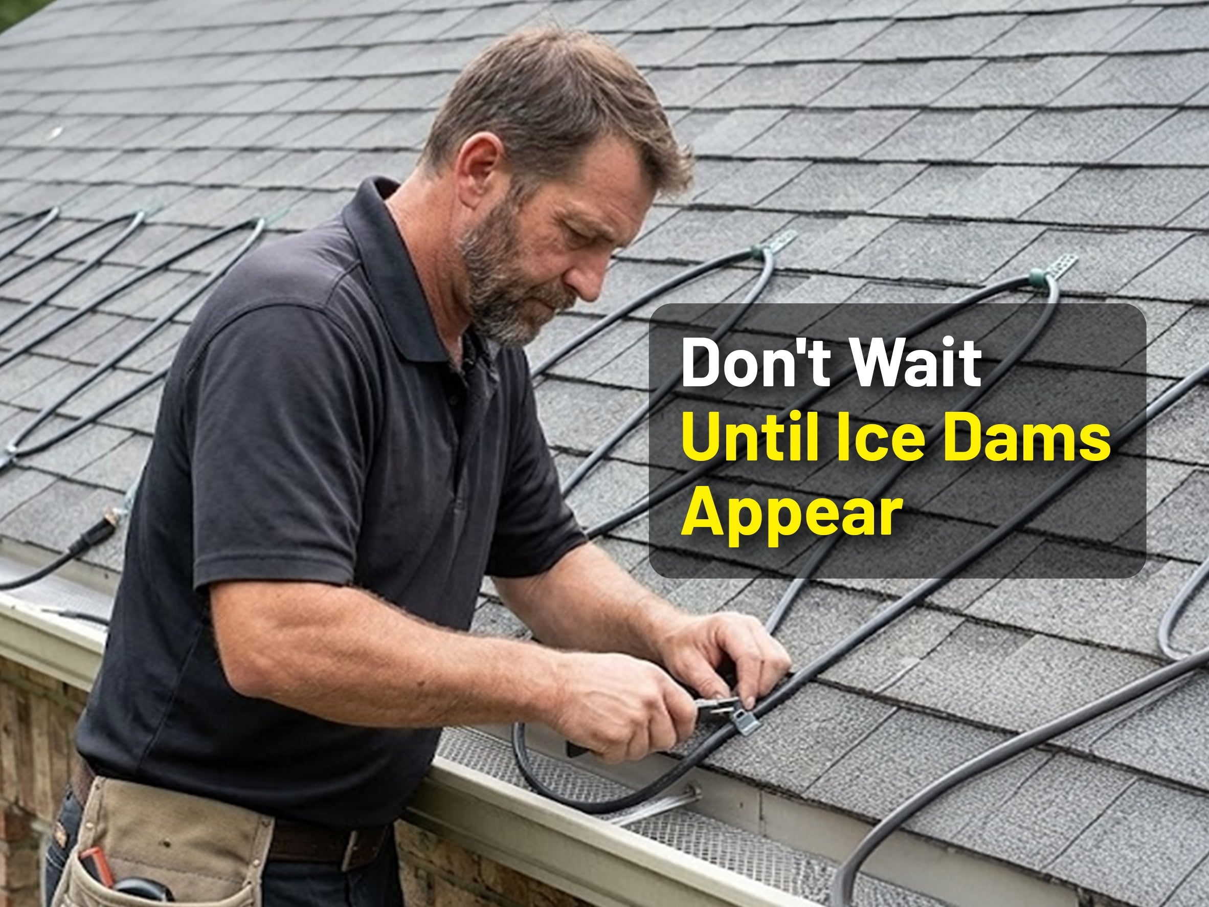How Early Should You Install Roof De-Icing Cable Before Winter?