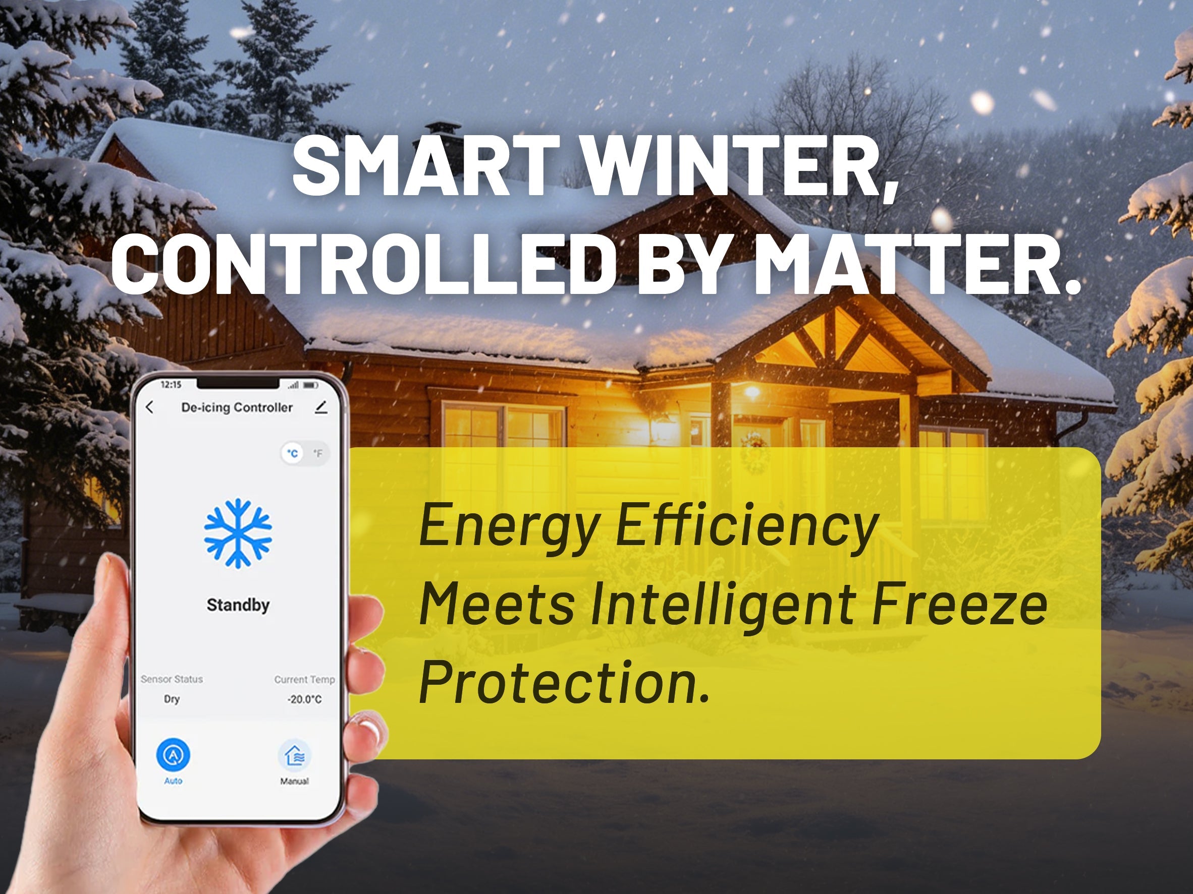 The Matter Era of Smart Heating: How YeloDeer Creates "Thinking" Anti-Freeze Systems