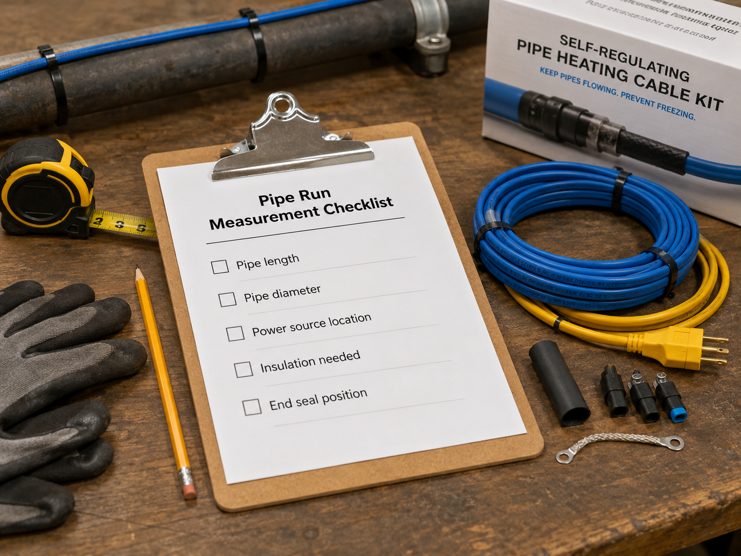 How to Plan a Cut-to-Length Pipe Heat Cable Project: A Field Guide for DIYers, Handymen, and Installers