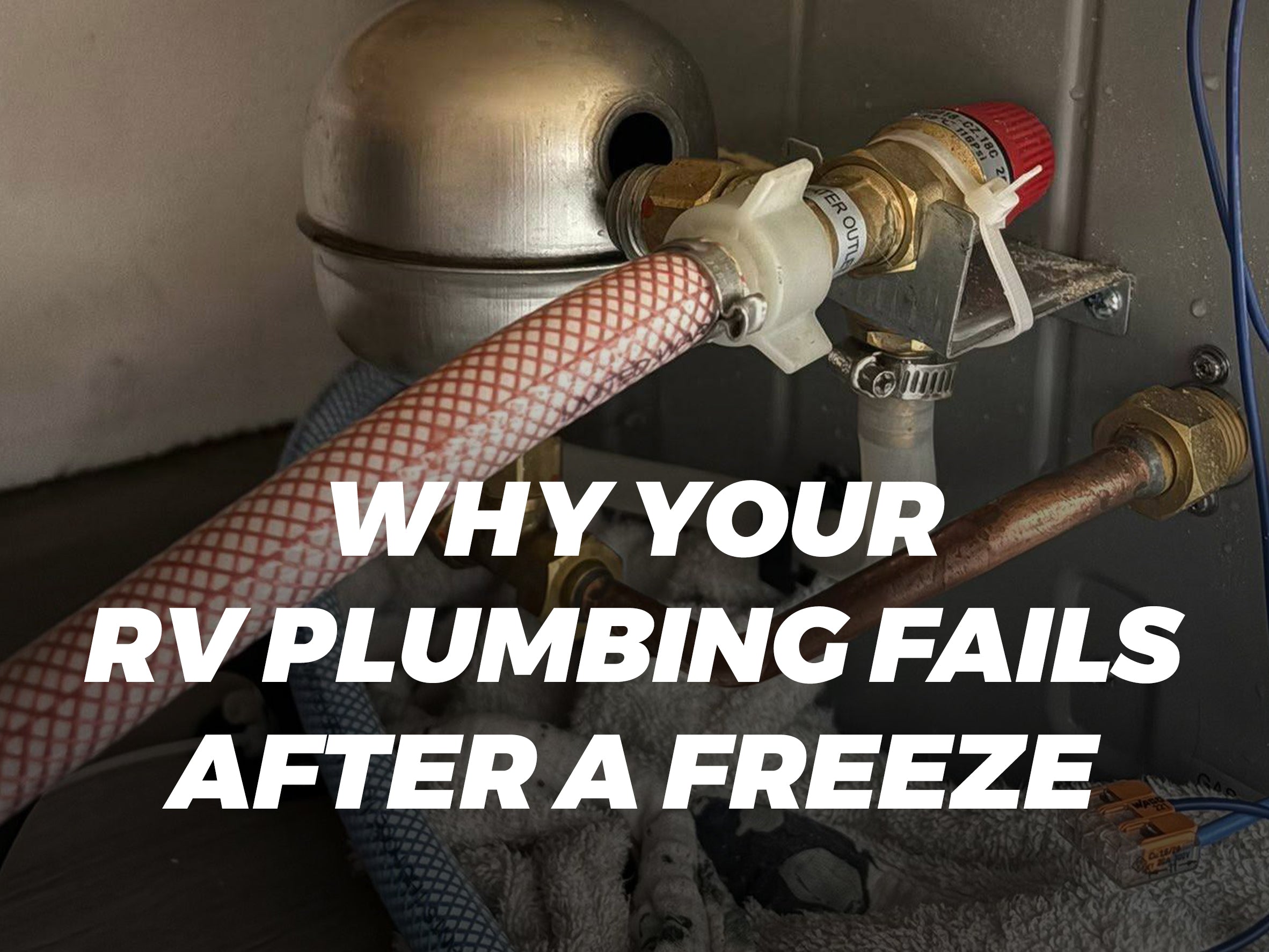 The "Indoor Fountain" Nightmare: Why Your RV Accumulator Tank Fails After a Freeze