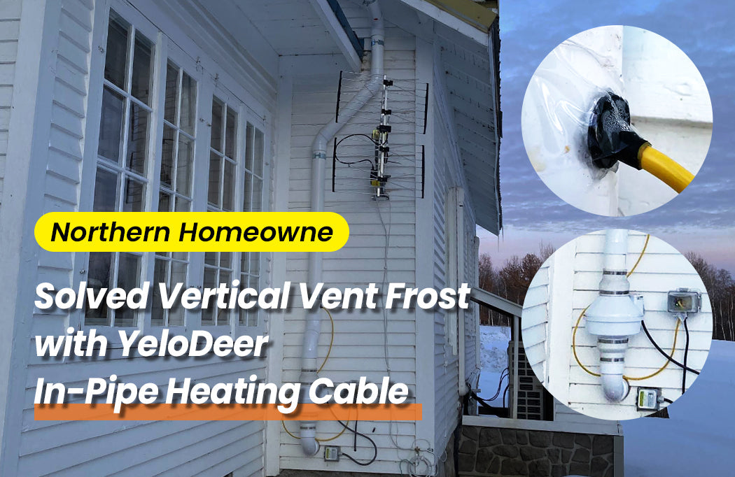 Preventing Frost in Vertical Vent Pipes: A Creative Cold-Climate Application