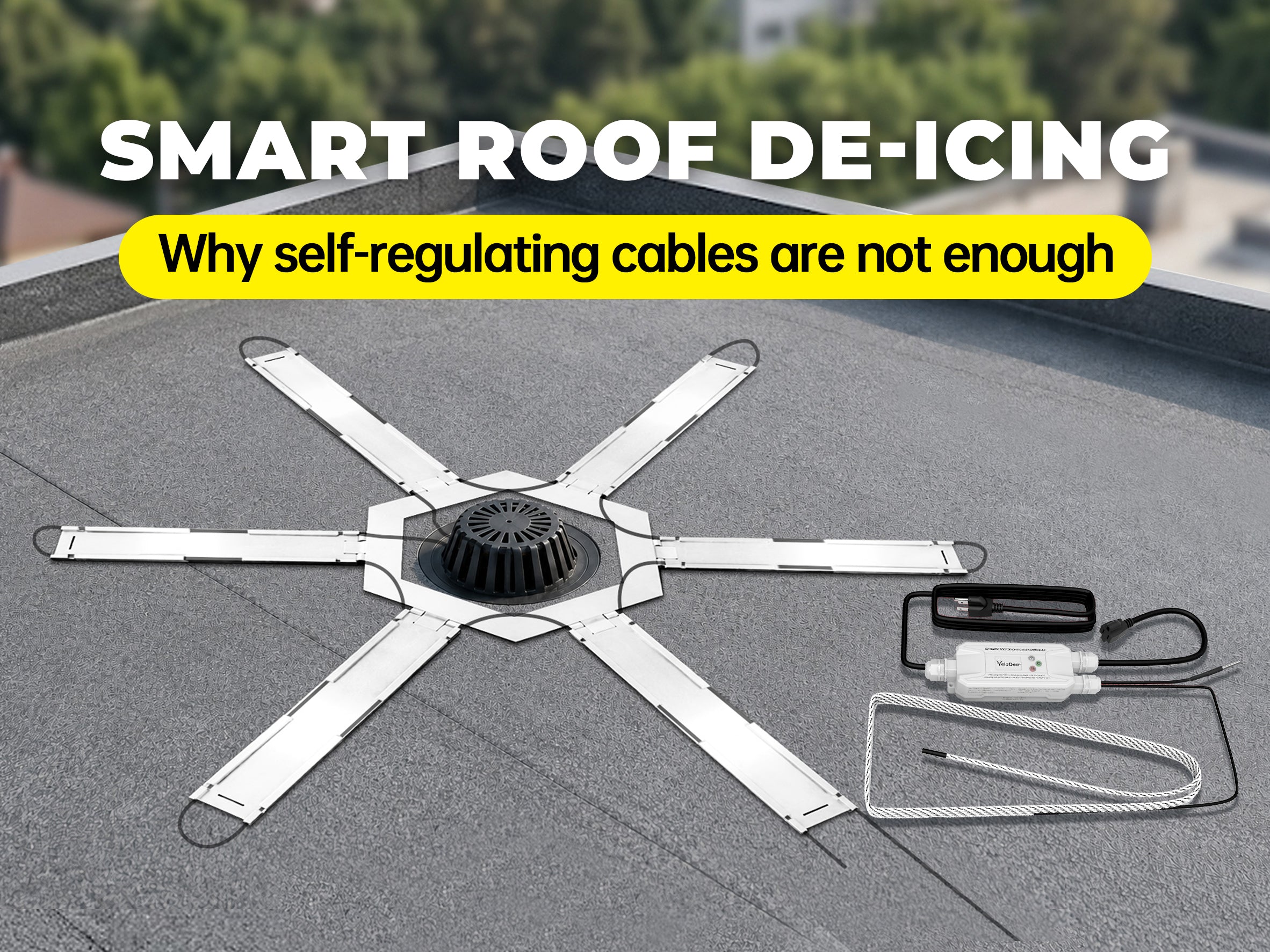 Do Roof Drain Heating Cables Need a Controller? What You Need to Know