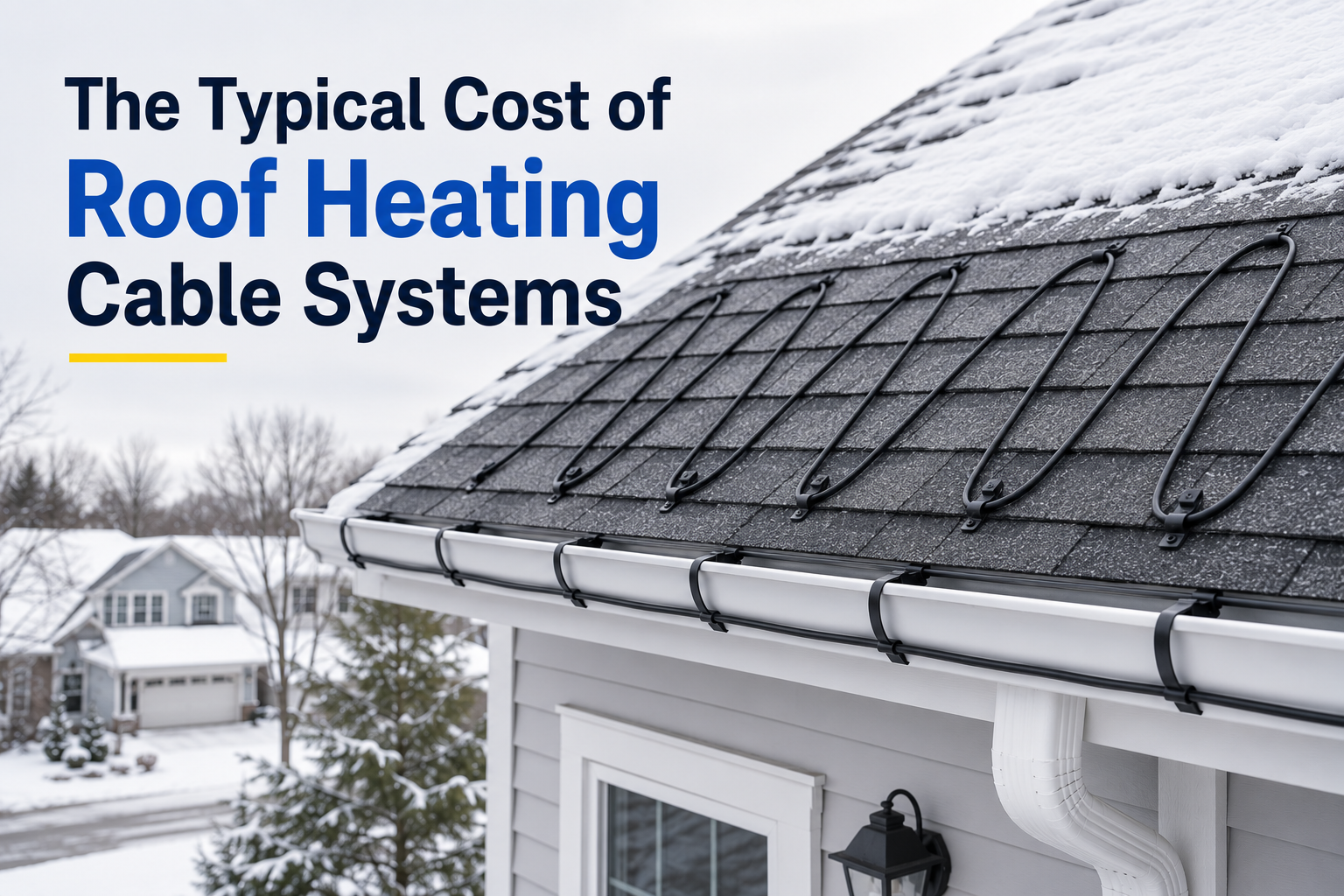 How Much Does Roof Heating Cable Cost to Install?