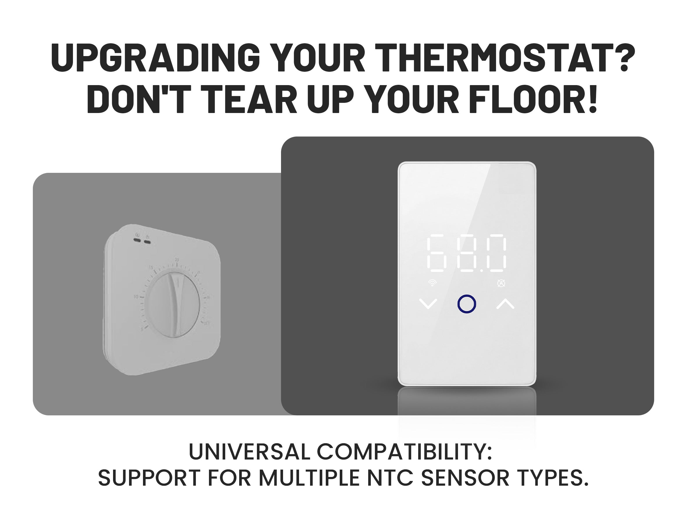 Replacing an Electric Floor Heating Thermostat? Check the Floor Sensor First