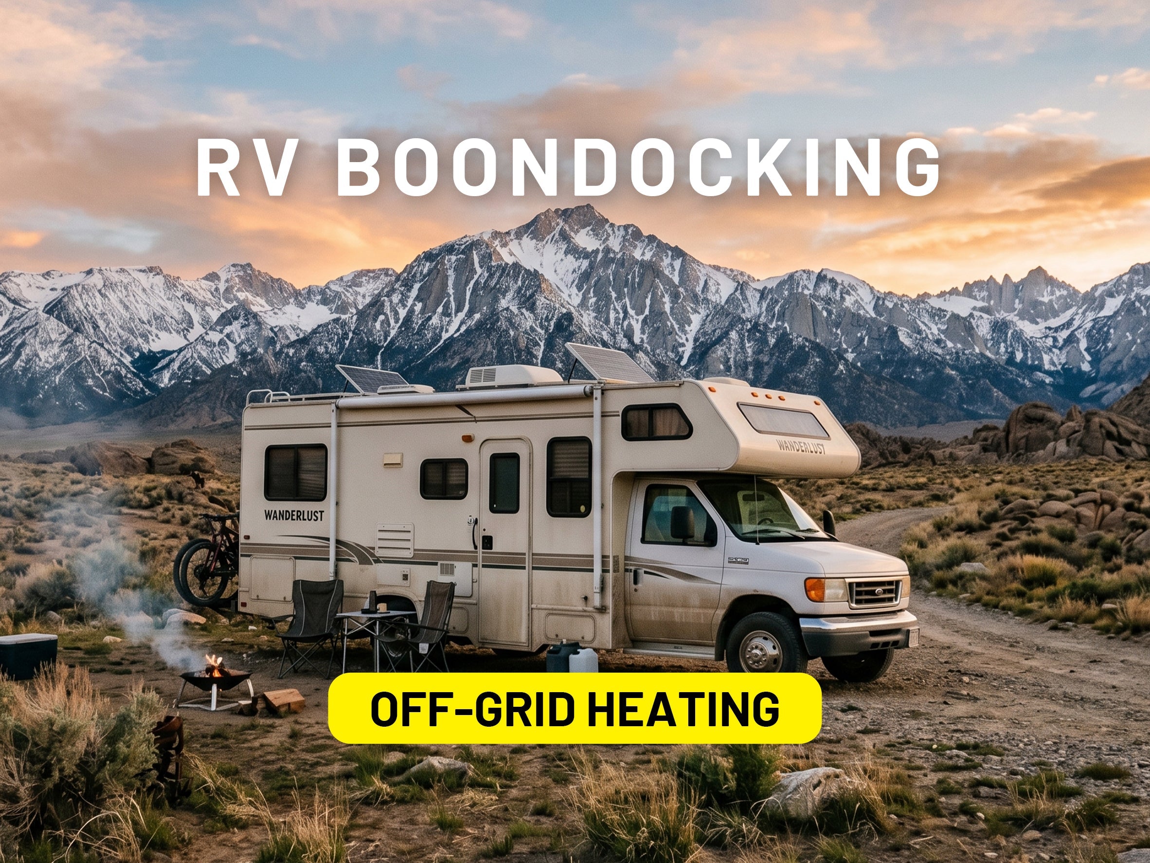 How to Heat an RV Without Shore Power