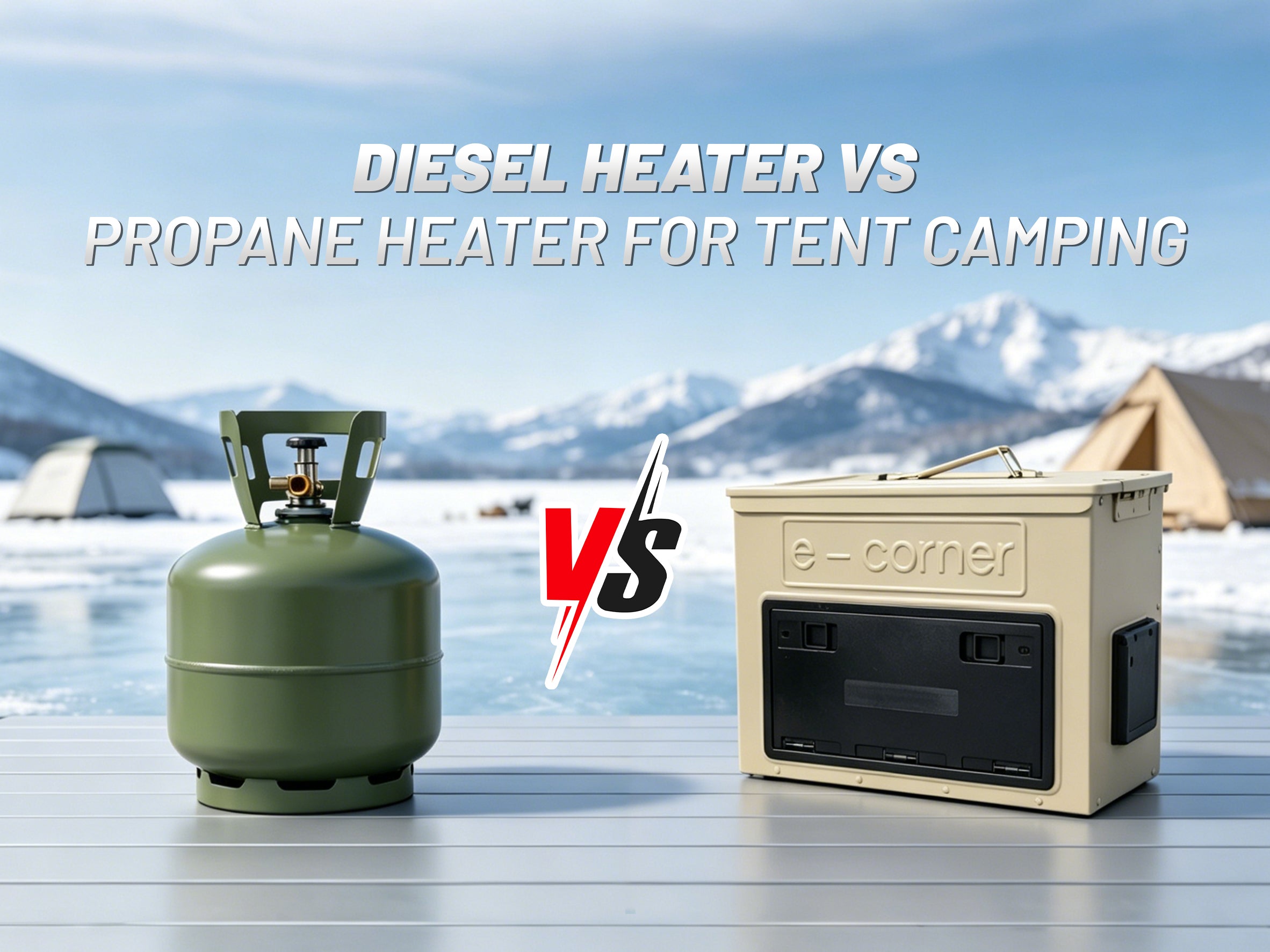 Diesel Heater vs Propane Heater for Tent Camping