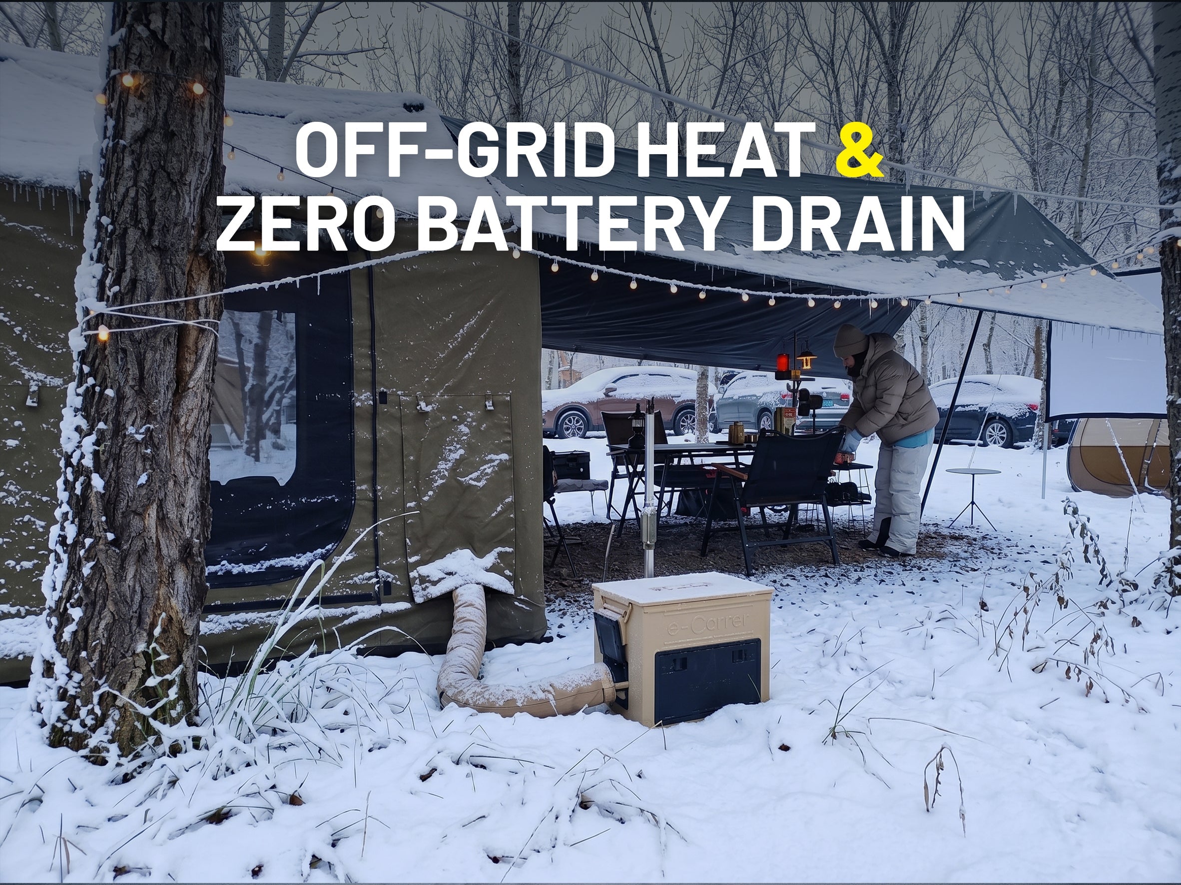 How to Stay Warm Off-Grid Without Draining Your Battery