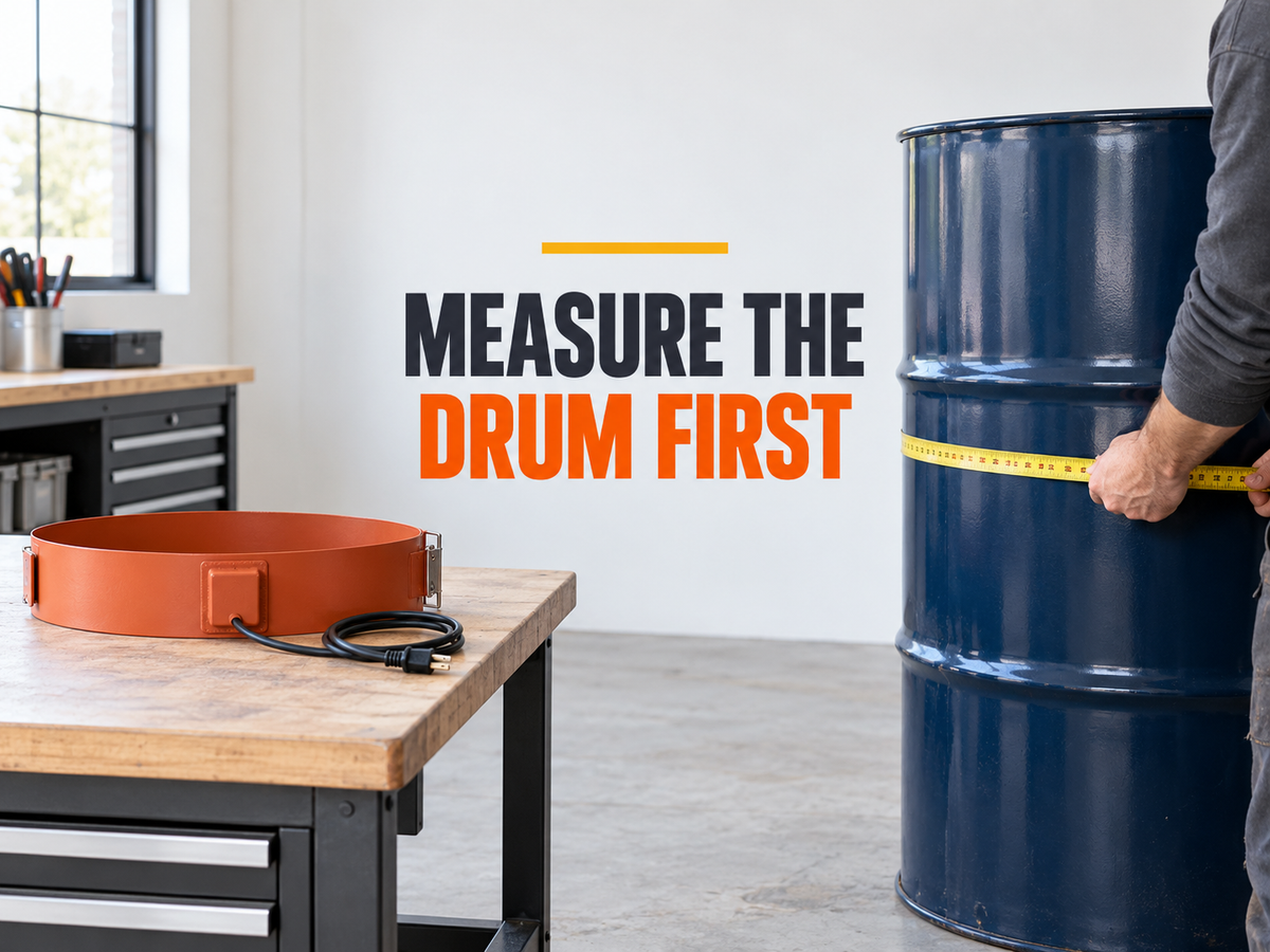 Will a 55-Gallon Drum Heater Fit a Smaller Drum?