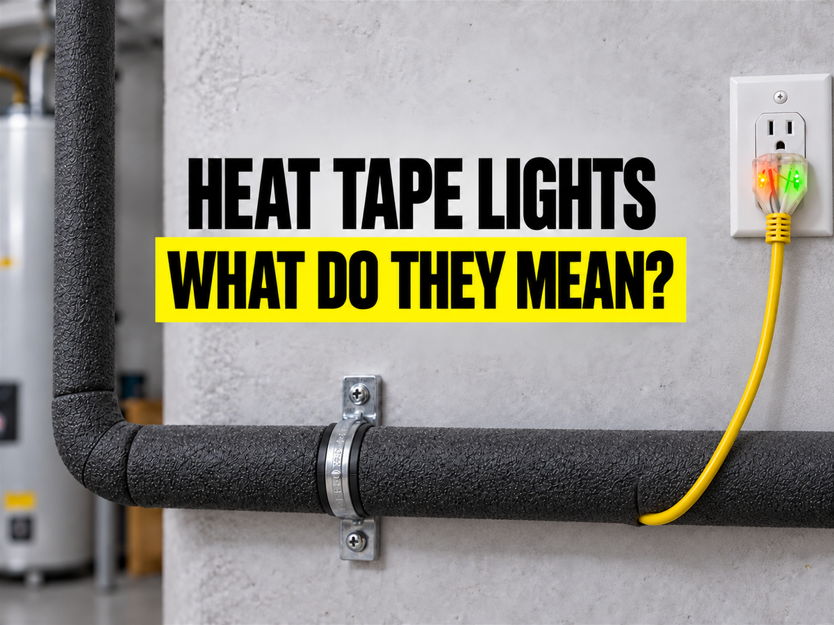 Heat Tape Indicator Lights: What They Mean and Why Placement Matters