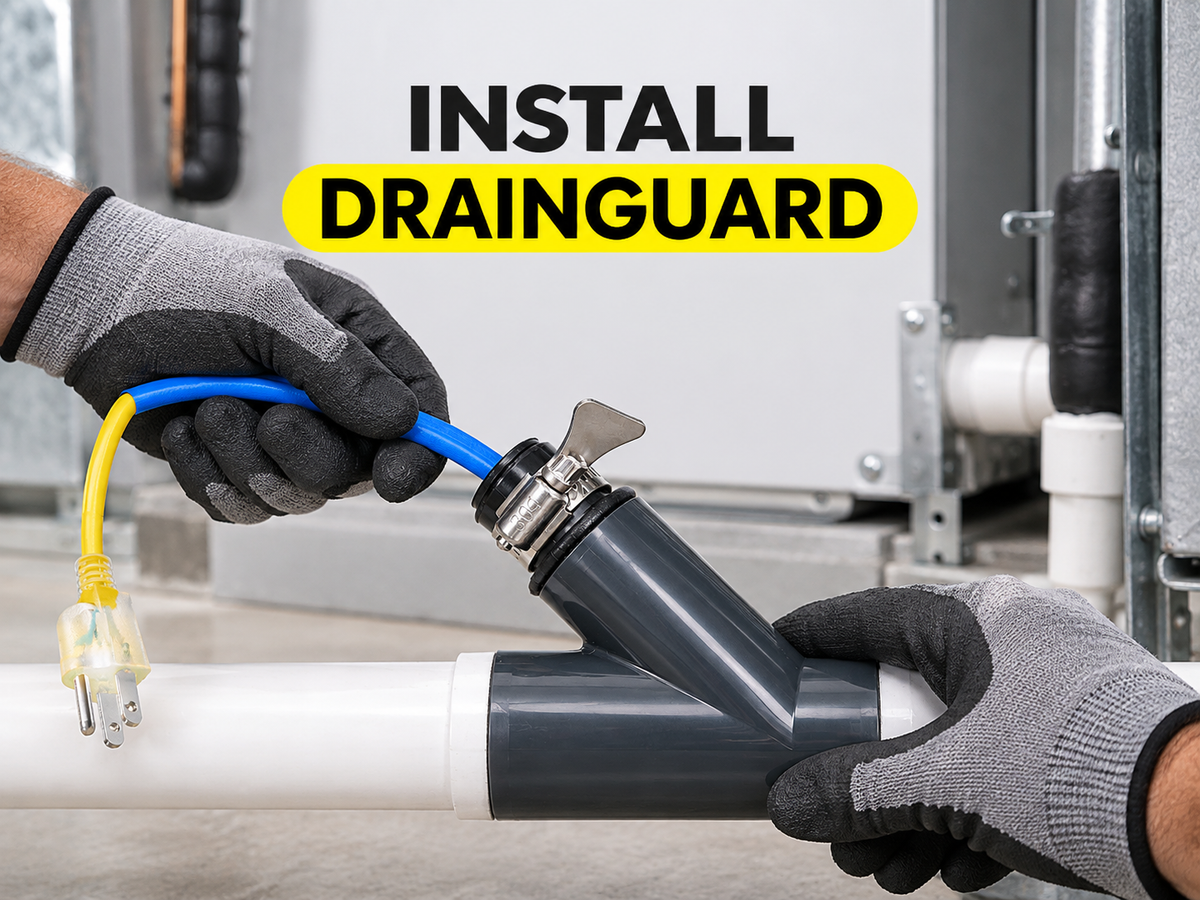 How to Install DrainGuard Heat Cable Inside a PVC Drain Pipe