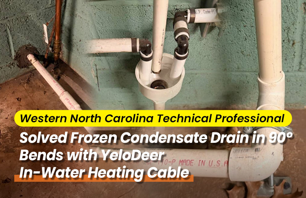 Case Study: Solving Freeze Issues in Shallow Buried Condensate Lines with Complex Geometries