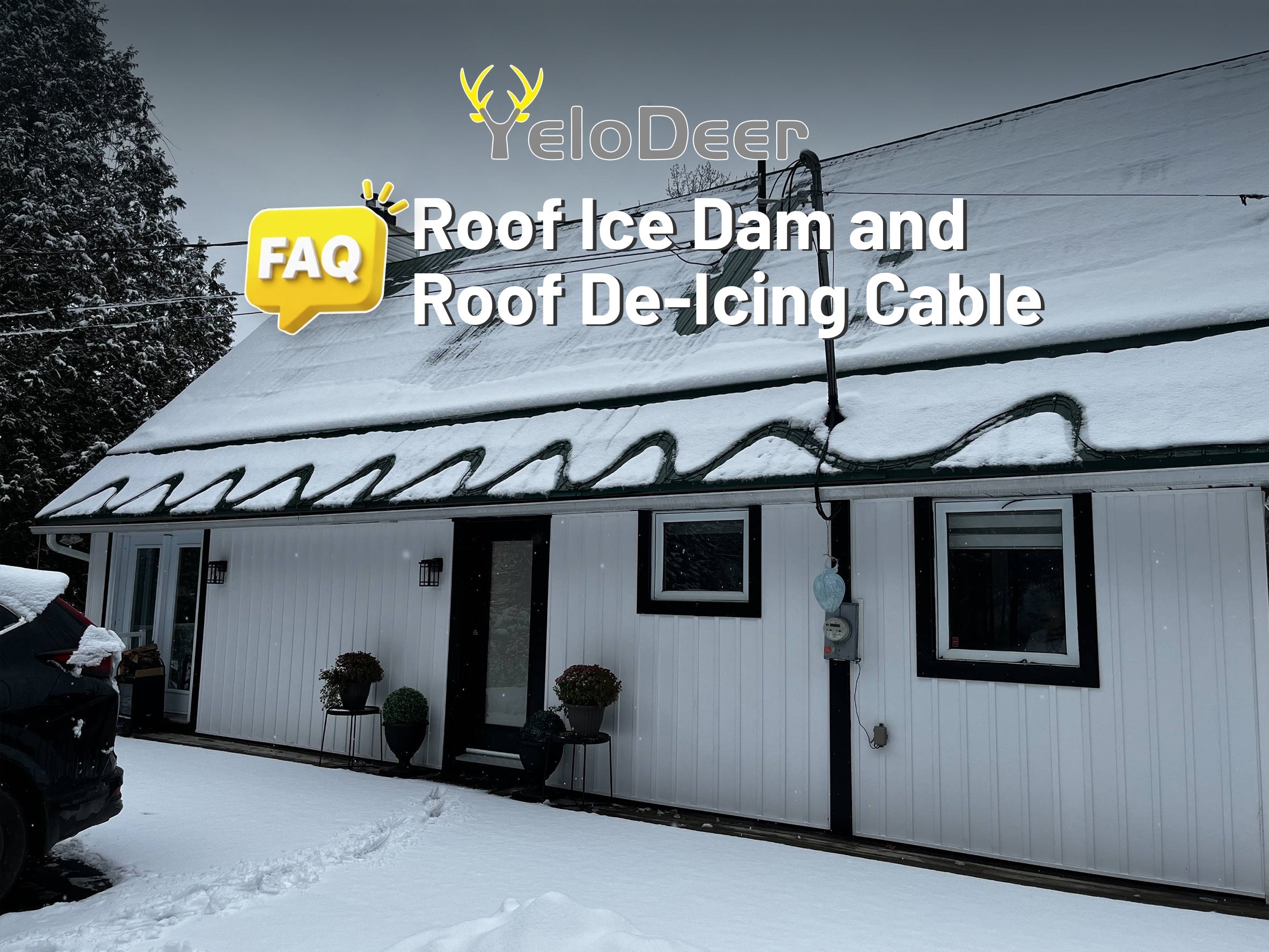 Roof Ice Dam and Roof De-Icing Cable FAQ