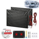 12V RV Tank Heater Pad with Switch for Cold-Weather Freeze Protection