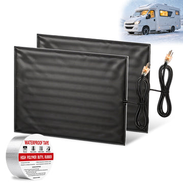 120V Plug-In RV Tank Heater Pad for Fresh, Gray & Black Tanks