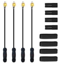 YeloDeer Cut to length Self-Regulating Heat Tape, Water Pipe Freeze Protection Kit, with 120V Plug, Wire Splitter & End Cap, for Metal/Plastic Pipes