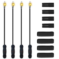 YeloDeer Cut to length Self-Regulating Heat Tape, Water Pipe Freeze Protection Kit, with 120V Plug, Wire Splitter & End Cap, for Metal/Plastic Pipes