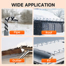 YeloDeer Cut to Length Roof Deicing Cable, Gutter & Pipe Heater Cable, CSA Certified Self Regulating Heat Tape, 8W/ft
