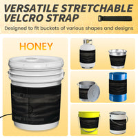 YeloDeer 5 Gallon Bucket Heater, Insulated Aluminum Foil Warmer for Honey Drum and Propane Tank, 120V