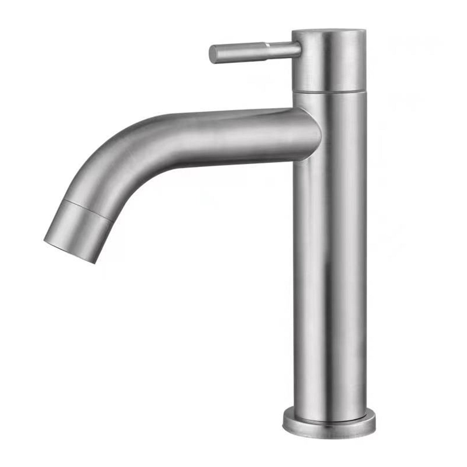 YeloDeer Premium Stainless Steel Basin Tap - Stylish Cold Water Tap for Balconies and Bathrooms