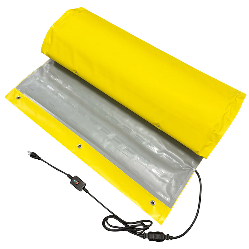 Ground Thawing Heated Blanket for Frozen Soil & Concrete Curing