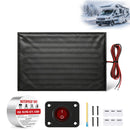 12V RV Tank Heater Pad with Switch for Cold-Weather Freeze Protection