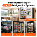 12V DC Refrigeration Temperature Controller with Auto Defrost & Compressor Delay | YeloDeer