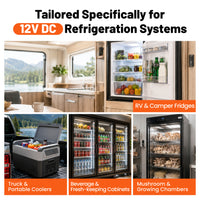 12V DC Refrigeration Temperature Controller with Auto Defrost & Compressor Delay | YeloDeer