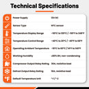 12V DC Refrigeration Temperature Controller with Auto Defrost & Compressor Delay | YeloDeer
