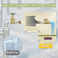 YeloDeer Backflow Preventer Insulation Cover, 5 Layers of Hose Bib Cover Freeze Protection, 12"W x 13"H