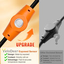 YeloDeer Temperature Controlled Extension Cord, Temperature Controlled Outlet, Auto On/Off, Slim Waterproof Design, 20''