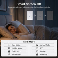 Smart WiFi Thermostat (120V/240V ) for Electric Floor Heating, Programmable App Control | YeloDeer