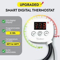 55 Gal Drum Heater Blanket with Thermostat Controller