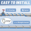 YeloDeer Upgraded Heat Tape for Water Pipes, Dual-Indicators, Self-Regulating, with End Seals, for Metal and Plastic Pipes