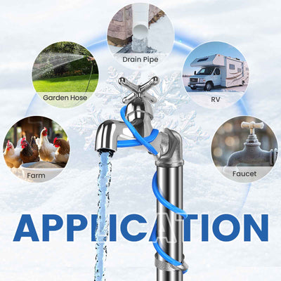 Plug-In Self-Regulating Pipe Heating Cable with Thermostat (PPG-B)