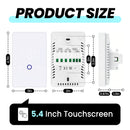 Smart WiFi Thermostat (120V/240V ) for Electric Floor Heating, Programmable App Control | YeloDeer