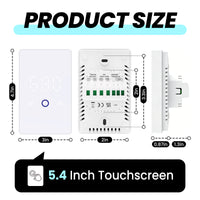 Smart WiFi Thermostat (120V/240V ) for Electric Floor Heating, Programmable App Control | YeloDeer