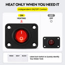 12V RV Tank Heater Pad with Switch for Cold-Weather Freeze Protection