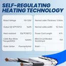 YeloDeer In Line Pipe Heating Cable with Y-Fitting, Self-Regulating Heat Cable for Drinking Water, with GFCI, 3W/Ft 120V