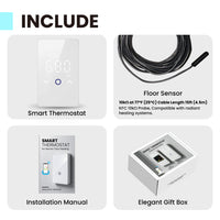 Smart WiFi Thermostat (120V/240V ) for Electric Floor Heating, Programmable App Control | YeloDeer
