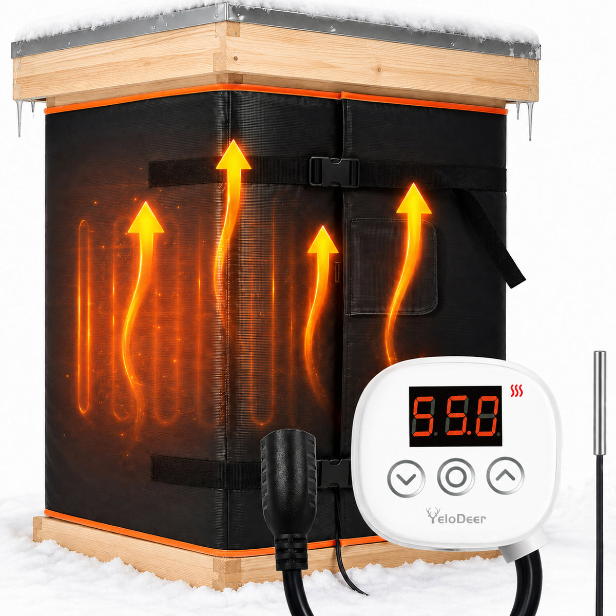 Beehive Heating Blanket with Thermostat for 8 & 10-Frame Hives
