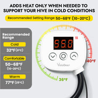 Beehive Heating Blanket with Thermostat for 8 & 10-Frame Hives